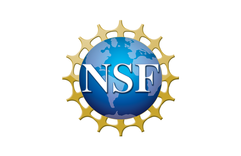 National Science Foundation logo with globe and NSF monogram