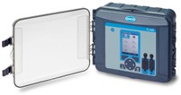 Hach-flow 1500 power controller with door open